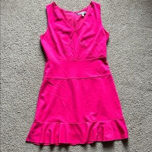 Jennifer Lopez Pink Mini Dress